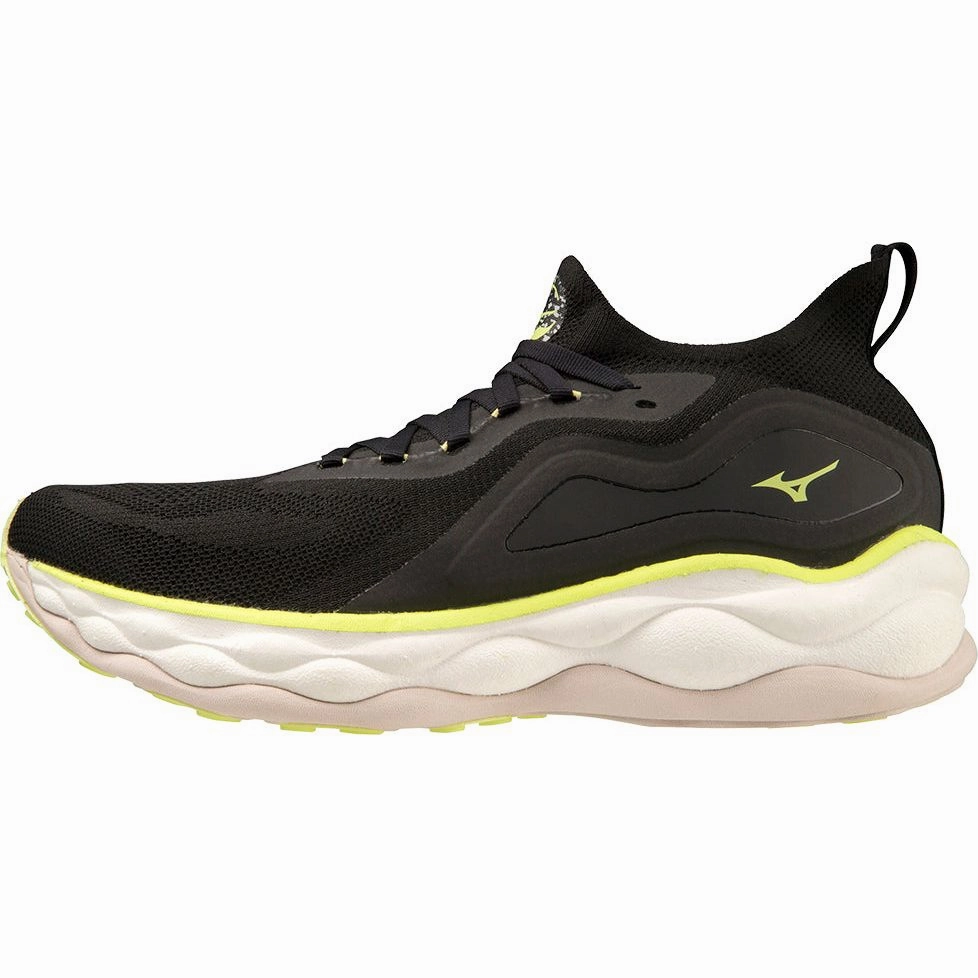 color - orange Mizuno Wave Neo Ultra Mens Running Shoes - Black