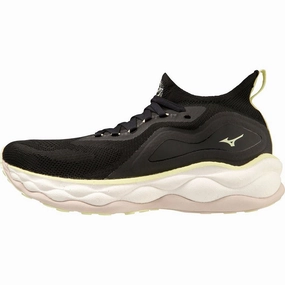 Mizuno Wave Neo Ultra Womens Running Shoes - Black mountainous