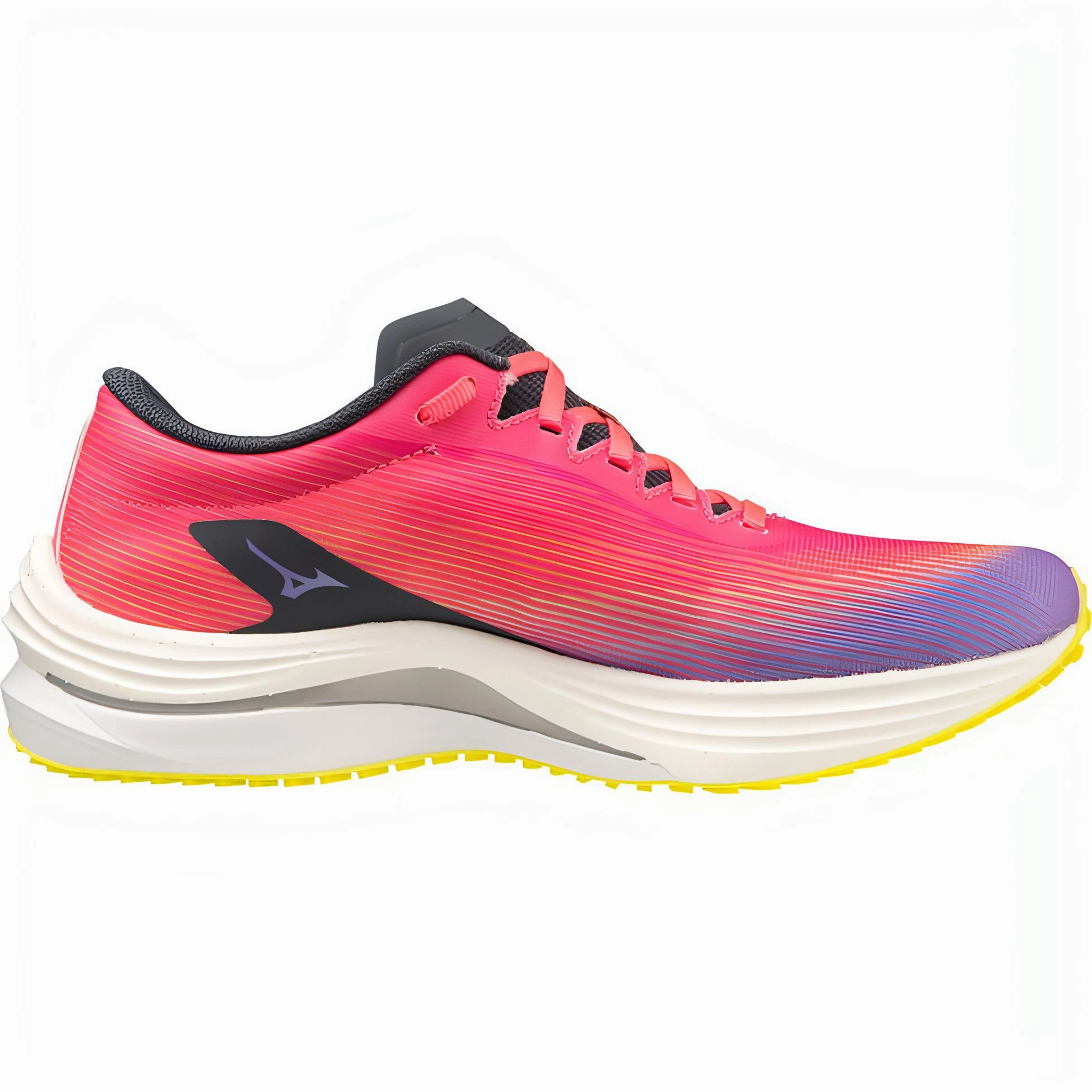 Mizuno Wave Rebellion Flash Womens Running Shoes - Pink Traction Enhancement