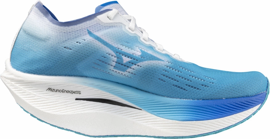 supination - correcting shoes Summer Mizuno Wave Rebellion Pro 2 Womens Running Shoes - Blue