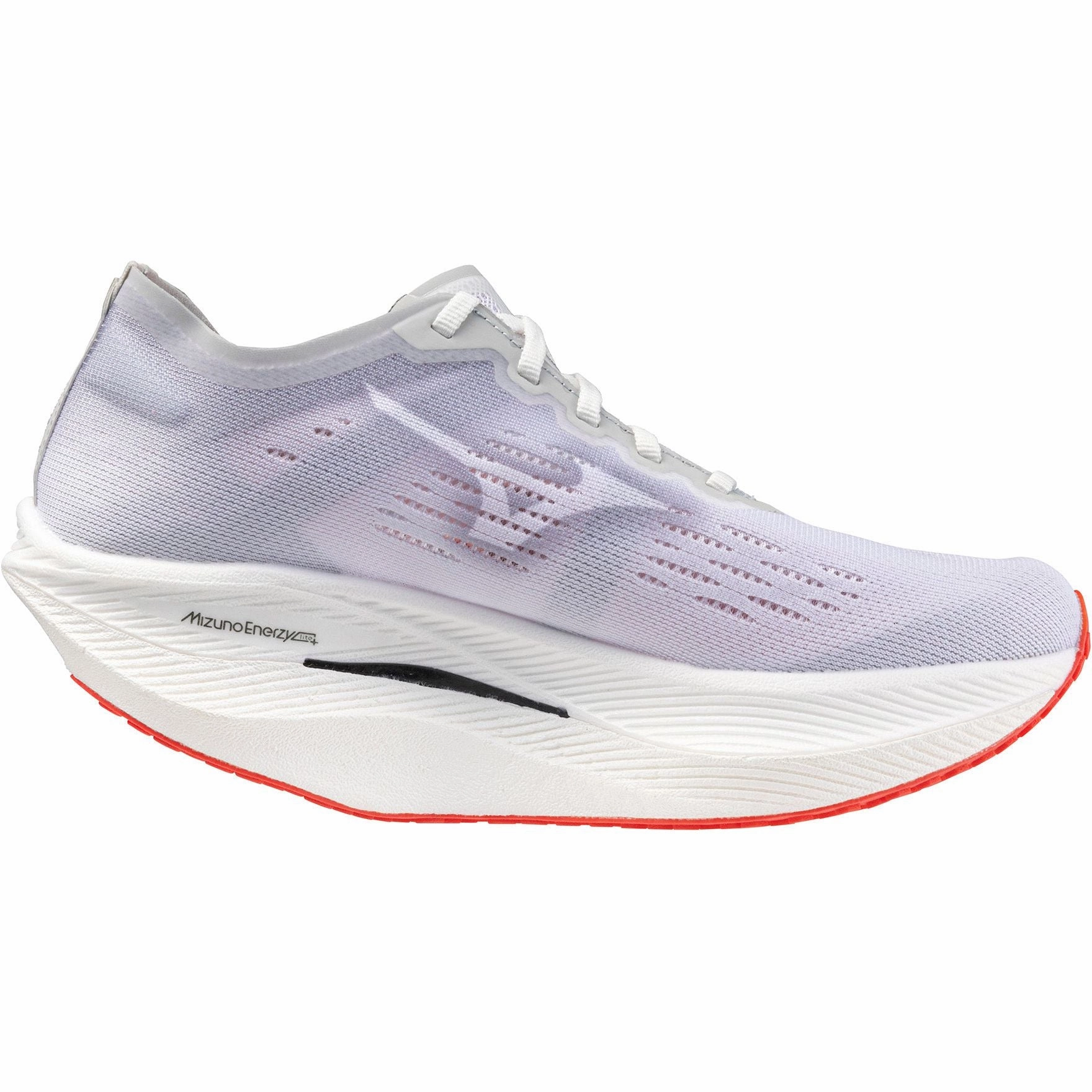 Mizuno Wave Rebellion Pro 2 Womens Running Shoes - White Lateral Stability Walls running in a Pilates studio shoes