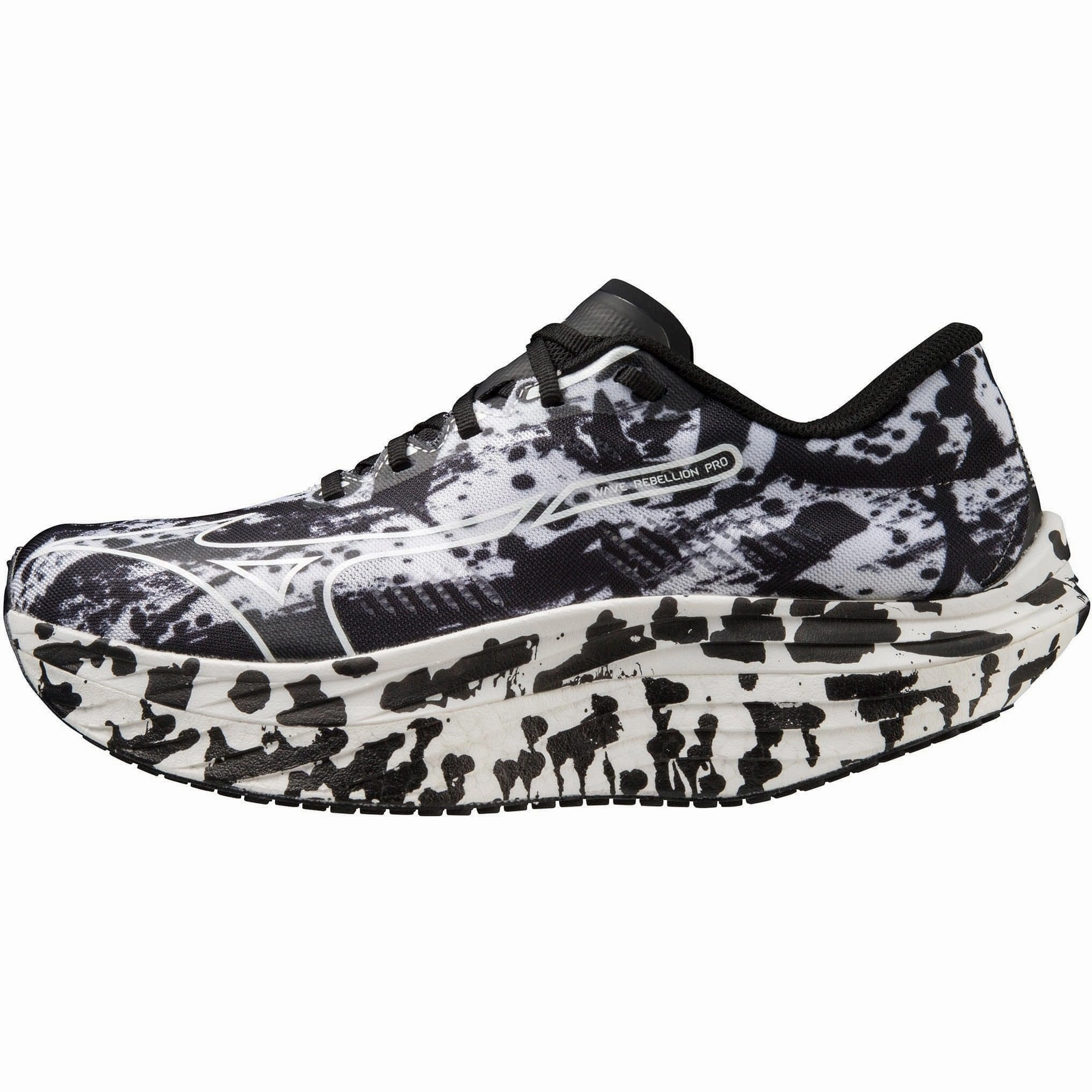 Mizuno Wave Rebellion Pro Running Shoes - Black anti - microbial - treatment shoes Stable Structure