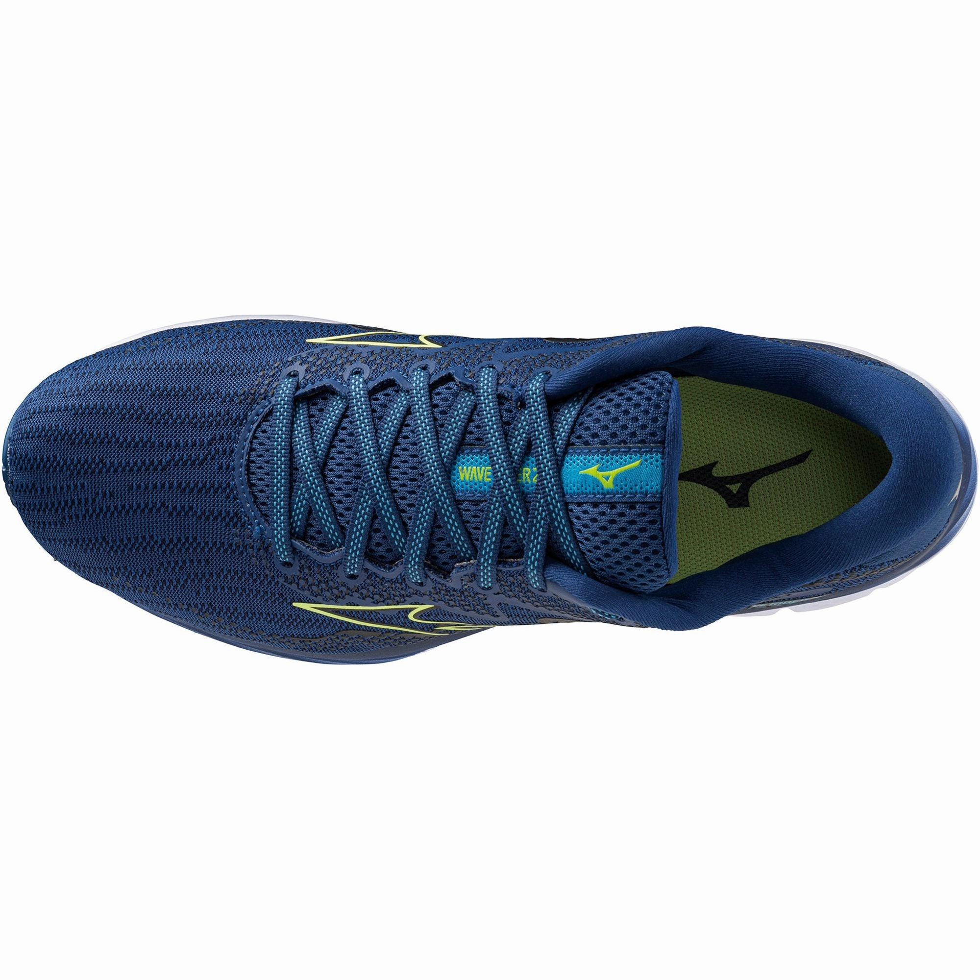 High Rebound EVA Mizuno Wave Rider 27 Mens Running Shoes - Navy