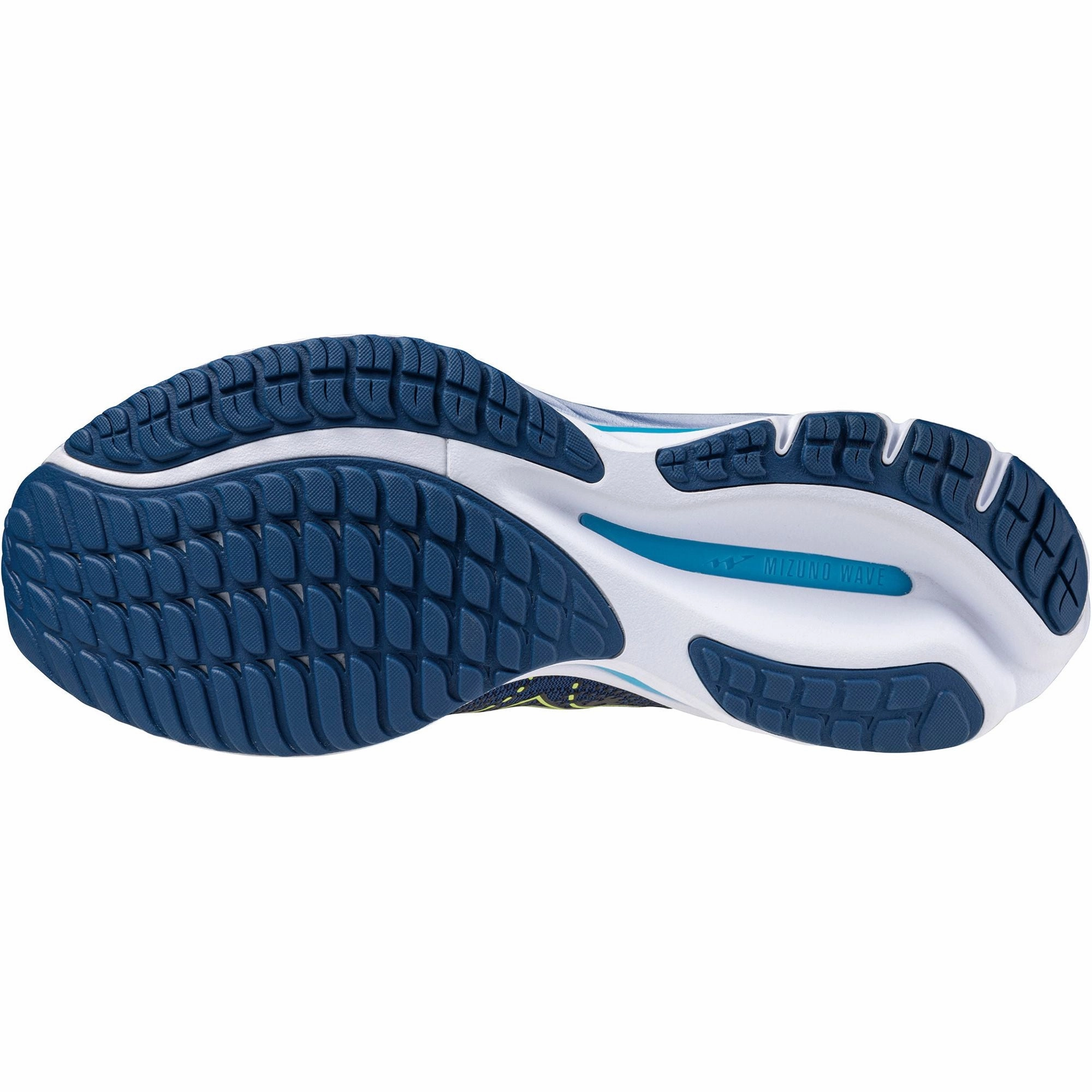 Mizuno Wave Rider 27 Mens Running Shoes - Navy running for health shoes low - performance shoe potential