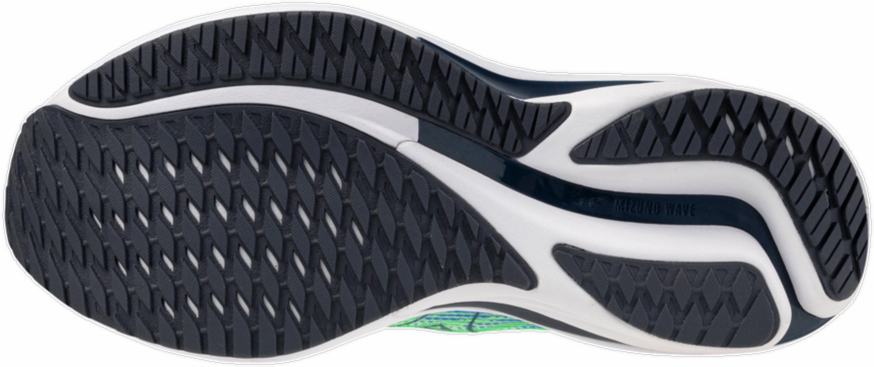 maintenance - free suede running wear Mizuno Wave Rider 28 Mens Running Shoes - Green