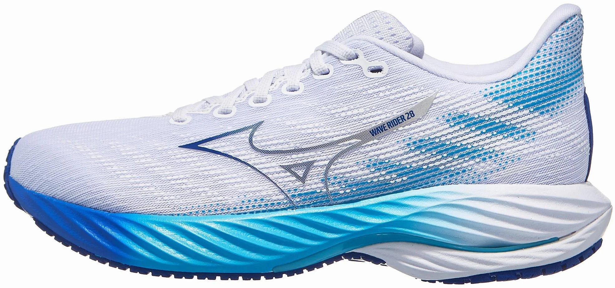 indoor - outdoor shoes Mizuno Wave Rider 28 Womens Running Shoes - White