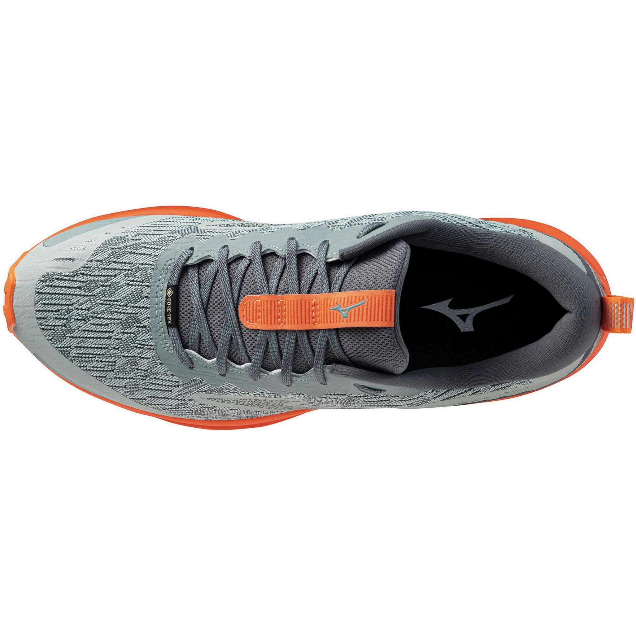 suede - finish - design shoes Mizuno Wave Rider GORE-TEX Mens Running Shoes - Green