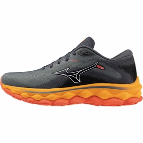 best - selling Mizuno Wave Sky 7 Womens Running Shoes - Grey