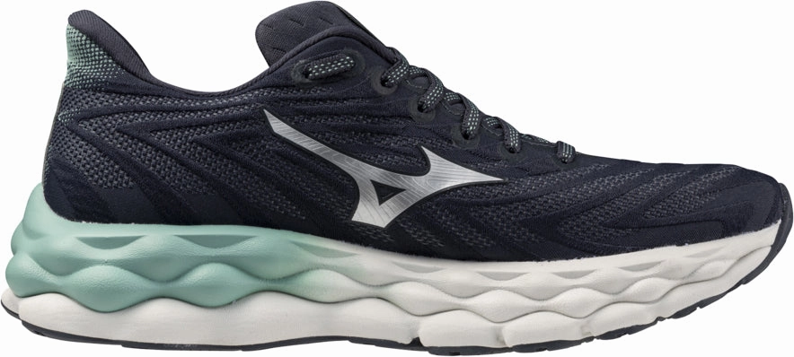Mizuno Wave Sky 8 Womens Running Shoes - Grey AirCirculation