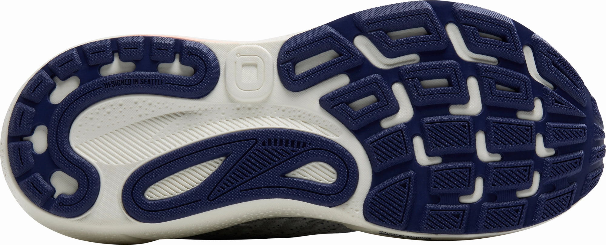 Brooks Adrenaline GTS 24 WIDE FIT Womens Running Shoes - Grey angular outsole running shoes