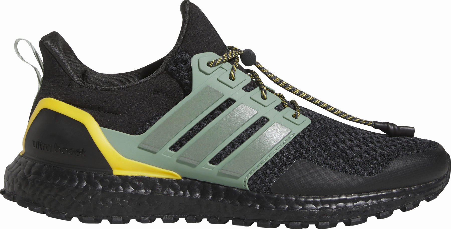 Maximum Performance Comfort Straps adidas Ultra Boost 1.0 Mens Running Shoes - Black