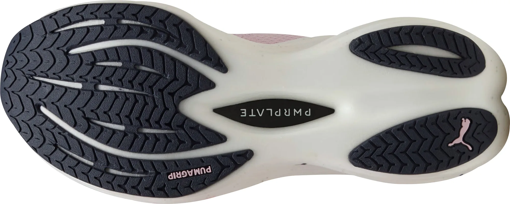 running in a roundabout area shoes exploration running shoe fascination Puma Deviate Nitro 3 X SAYSKY Mens Running Shoes - Pink