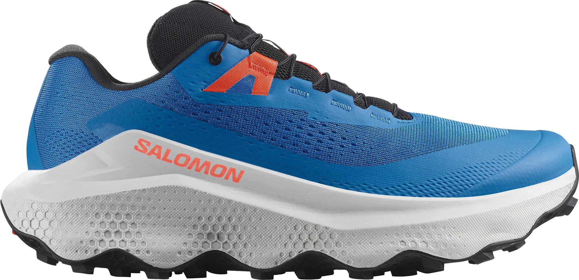 Salomon Ultra Glide 3 Mens Trail Running Shoes - Blue Flexible Forefoot Design running shoes with gel cushioning