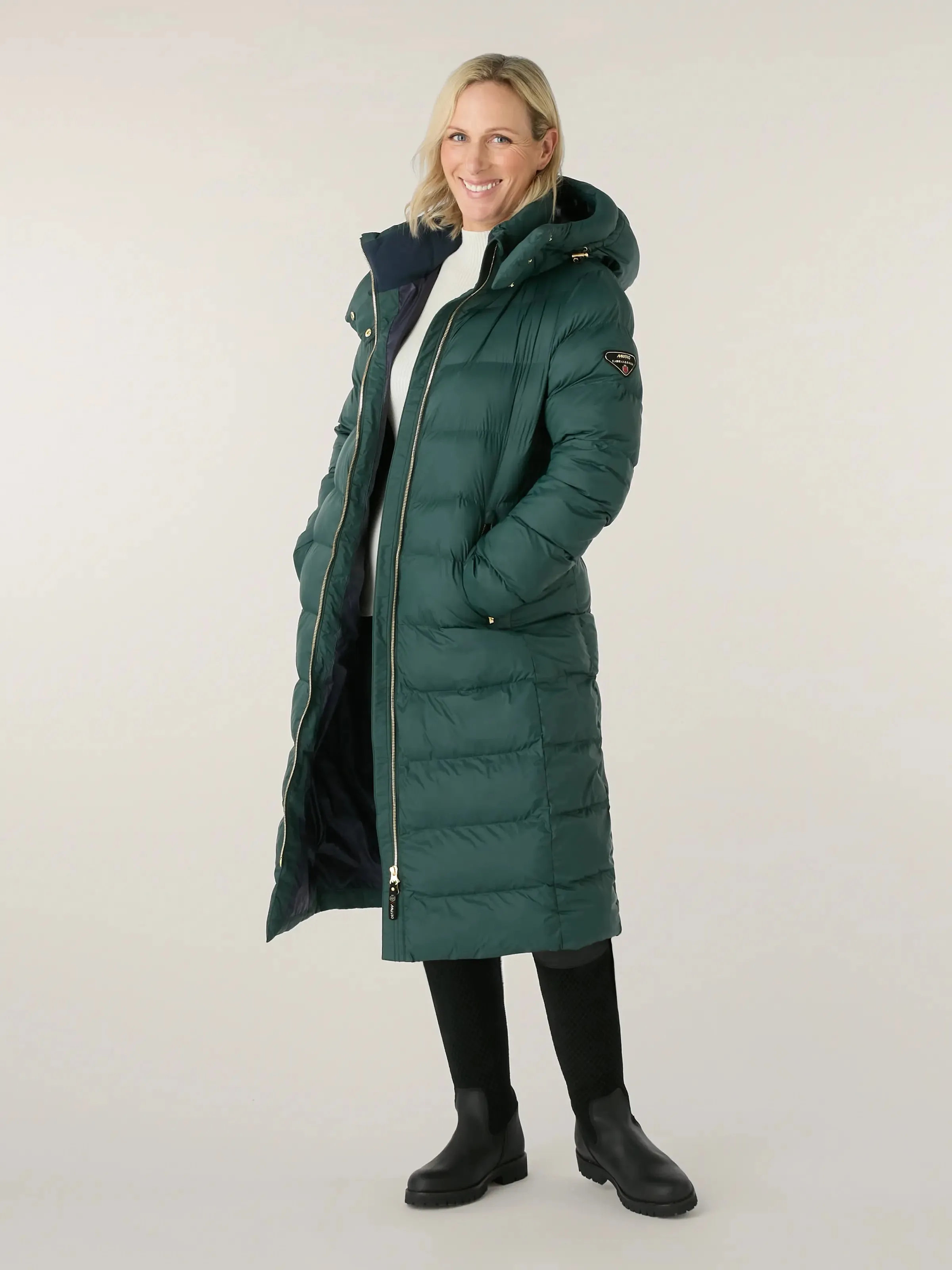 Musto Odyssey - Pertex Primaloft Coat - Darkest Spruce Airtight Fasteners