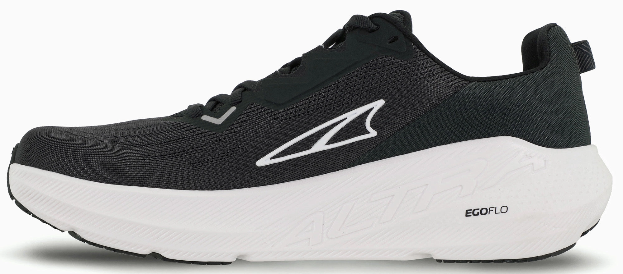 Ventilated Mesh Altra FWD VIA Mens Running Shoes - Black