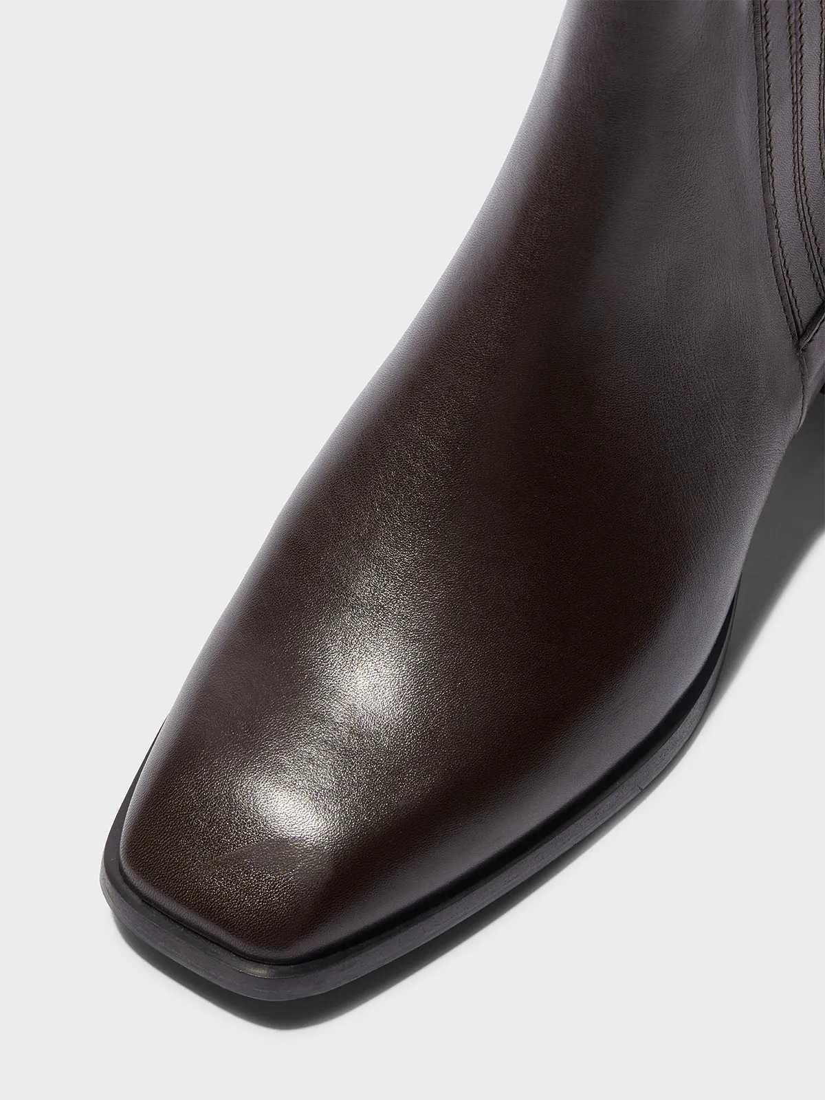 Neil Leather Ankle Boots Work Boot Season Wardrobechic