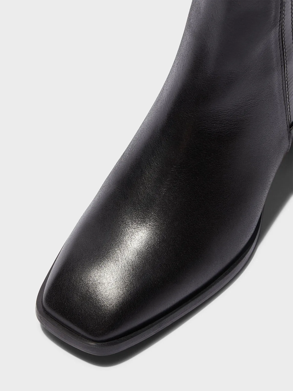 Neil Leather Ankle Boots Daily Choice Chic Boots