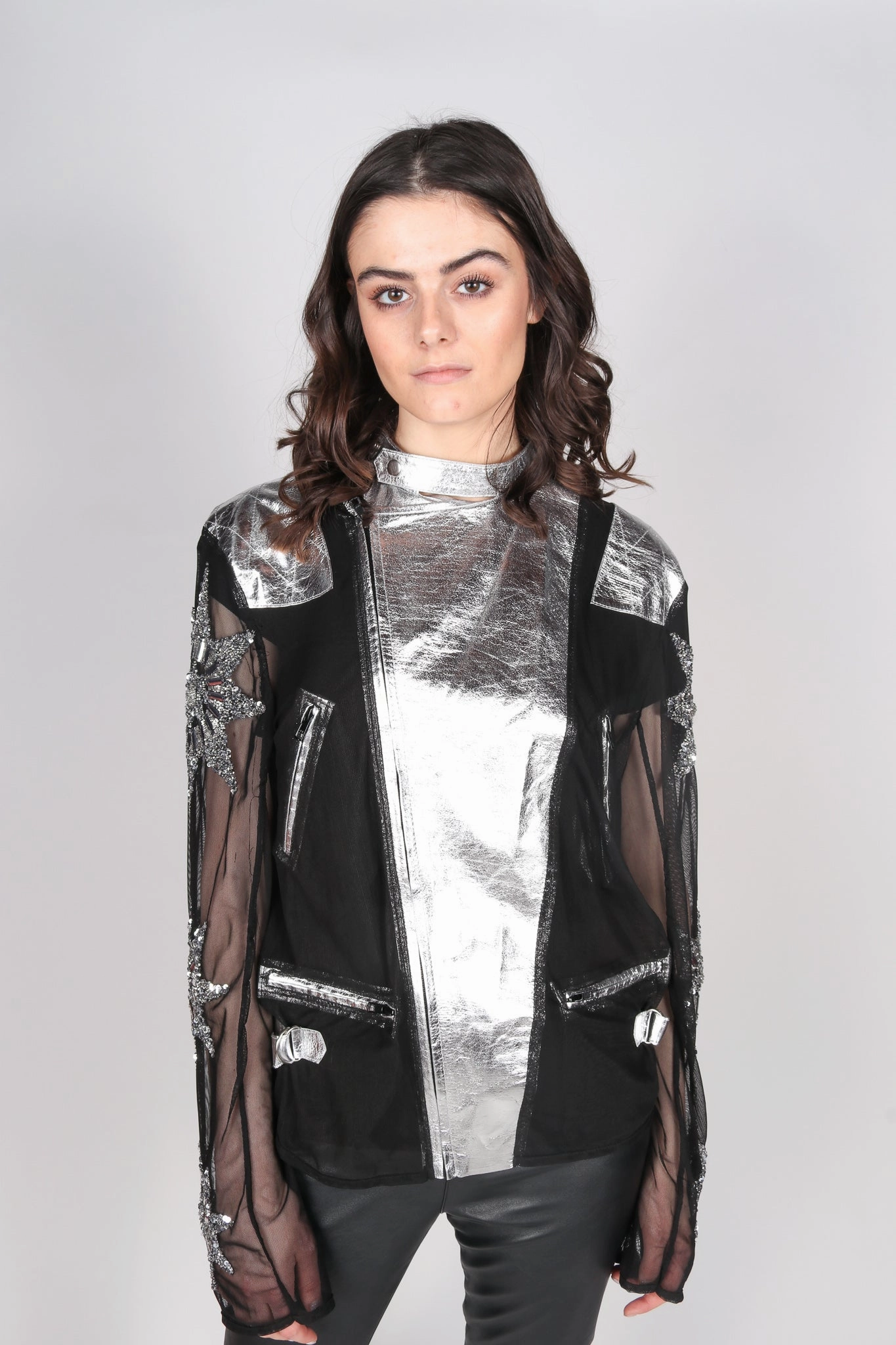 Any Old Iron Flash Jacket High Neck Protection chest pockets