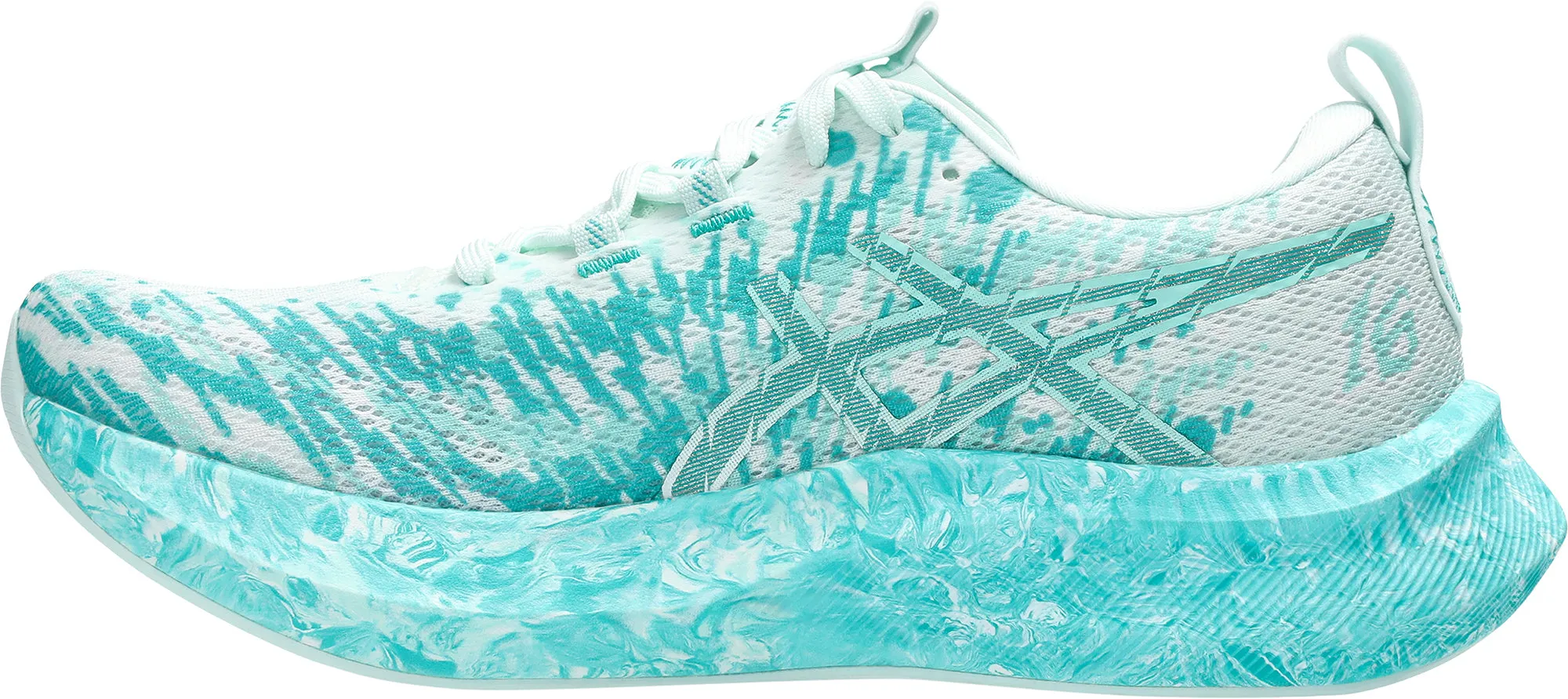 Asics Noosa Tri 16 Womens Running Shoes - White Hyperburst Cushion