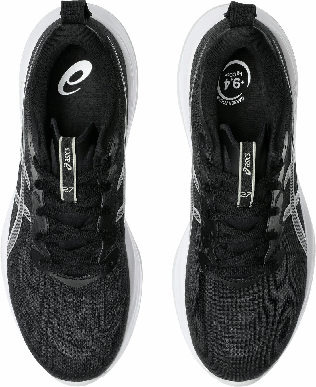 Enhanced Ankle Support Asics Gel Cumulus 27 Mens Running Shoes - Black