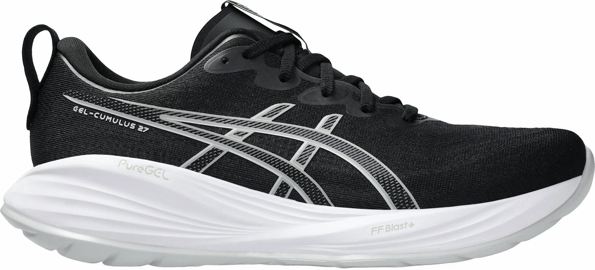 Asics Gel Cumulus 27 Mens Running Shoes - Black breathable membrane shoes