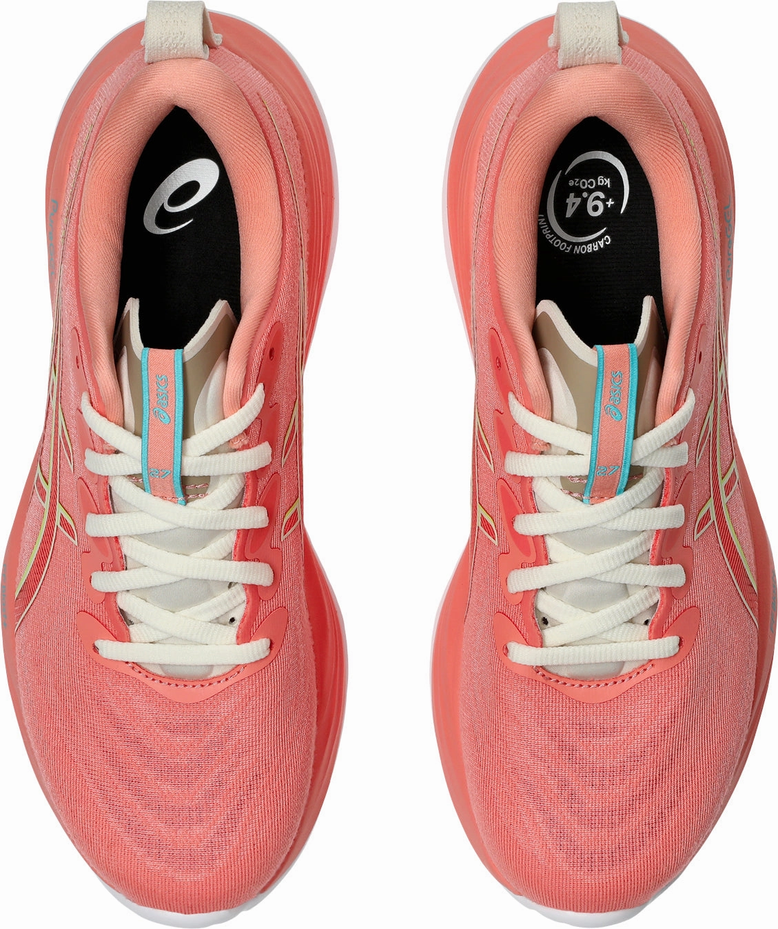 swimmers' shoes Customizable Fit Options Asics Gel Cumulus 27 Womens Running Shoes - Pink