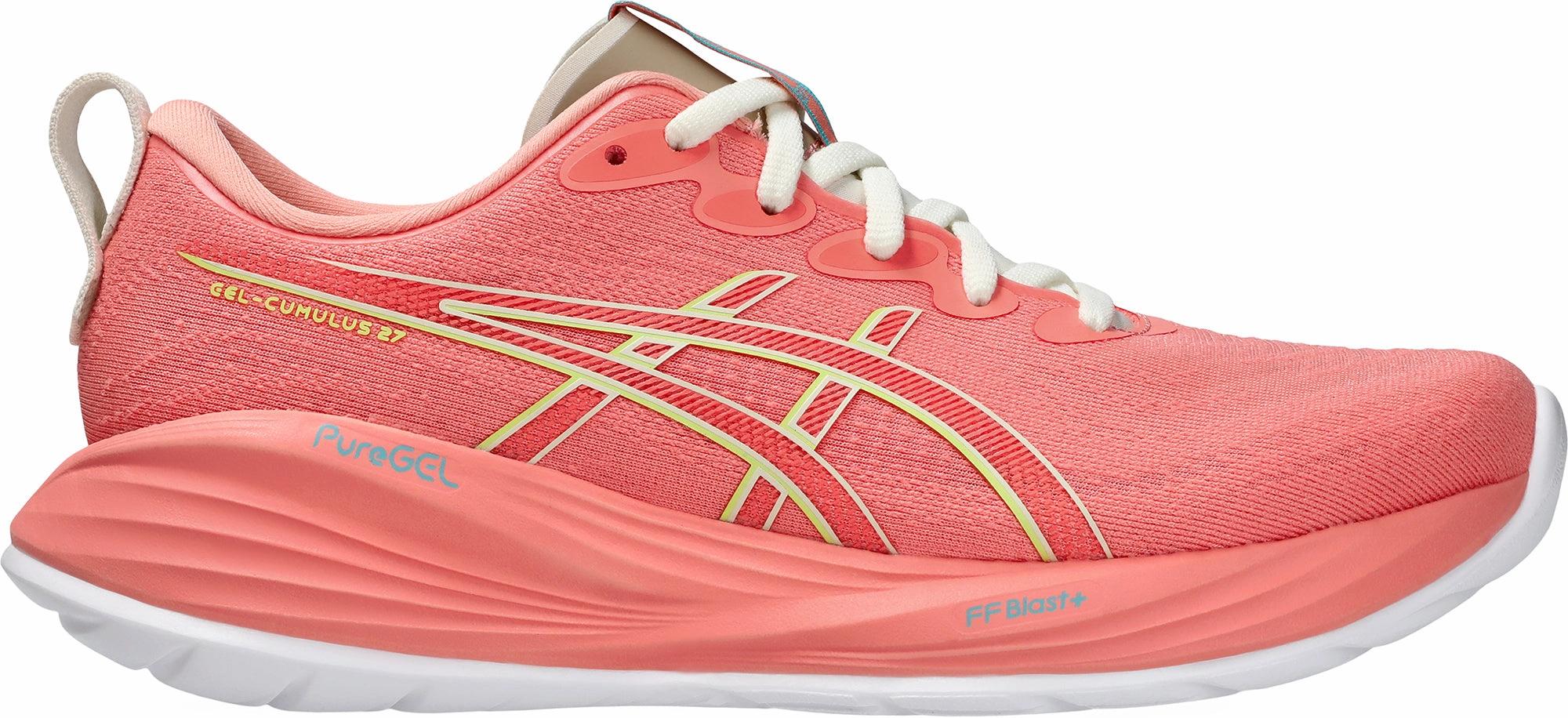 Asics Gel Cumulus 27 Womens Running Shoes - Pink soft - lining