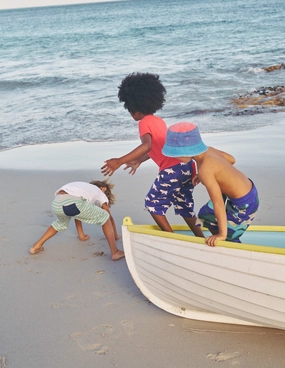 Jersey Baggies-Sapphire Blue Sharks Gentle On Skin laid-back style