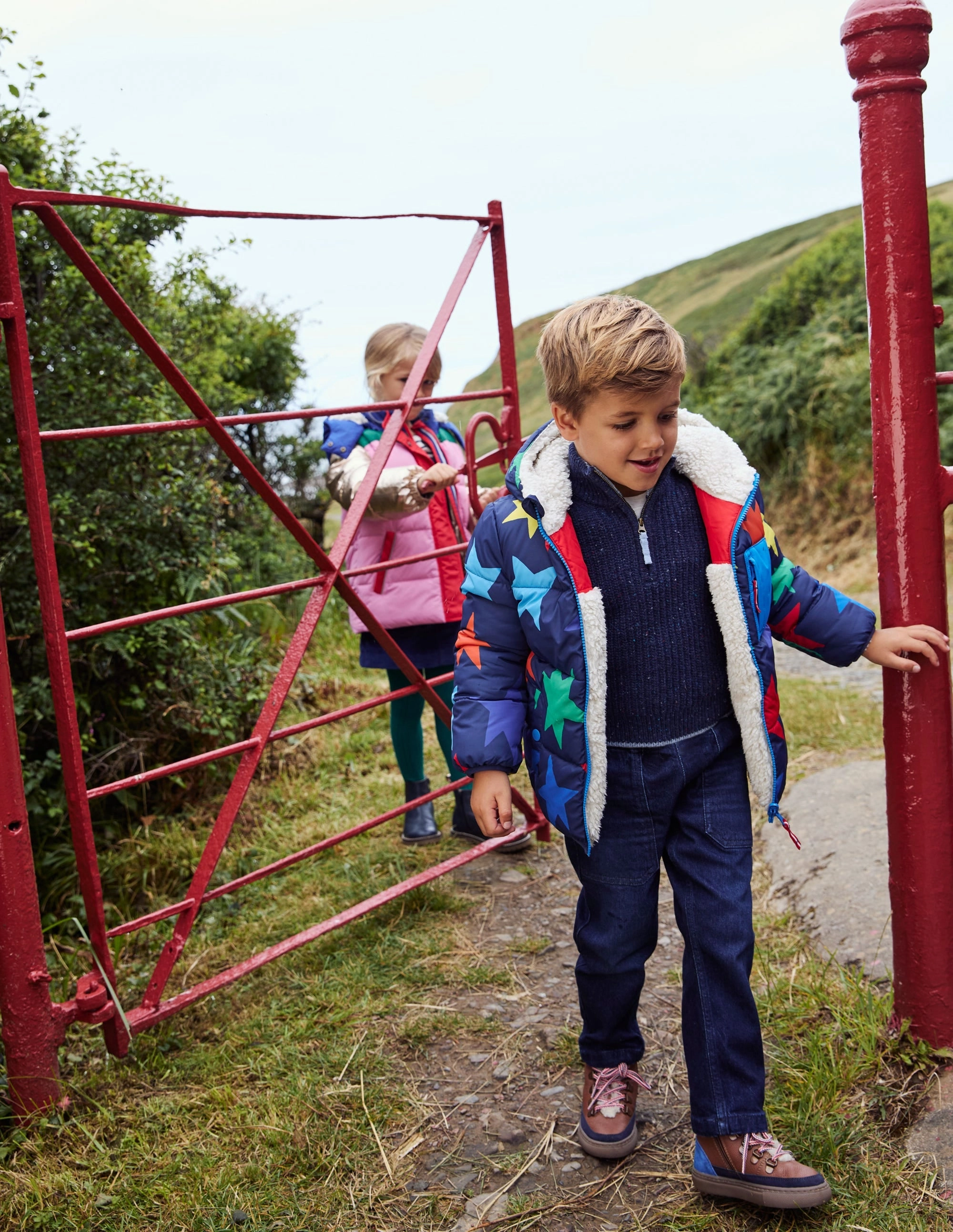 Pull-On Jeans-Dark Wash Athletic Flex Wear