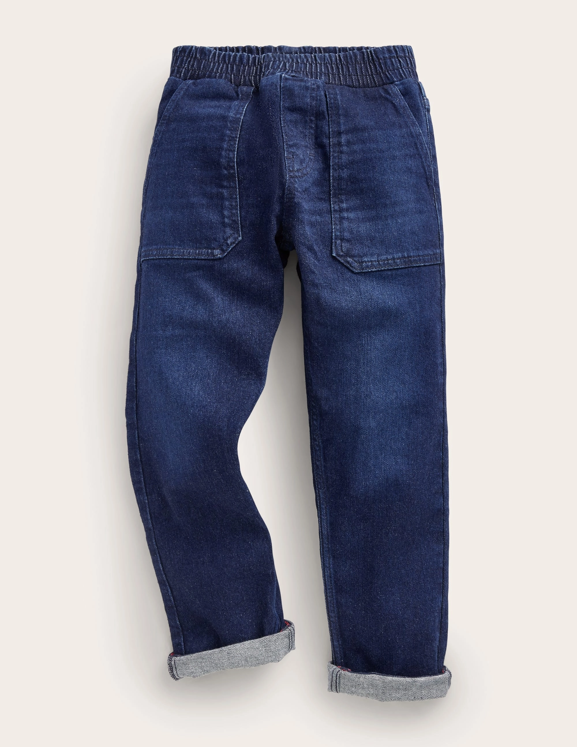 Modern Utility Smart Layer Pull-On Jeans-Dark Wash
