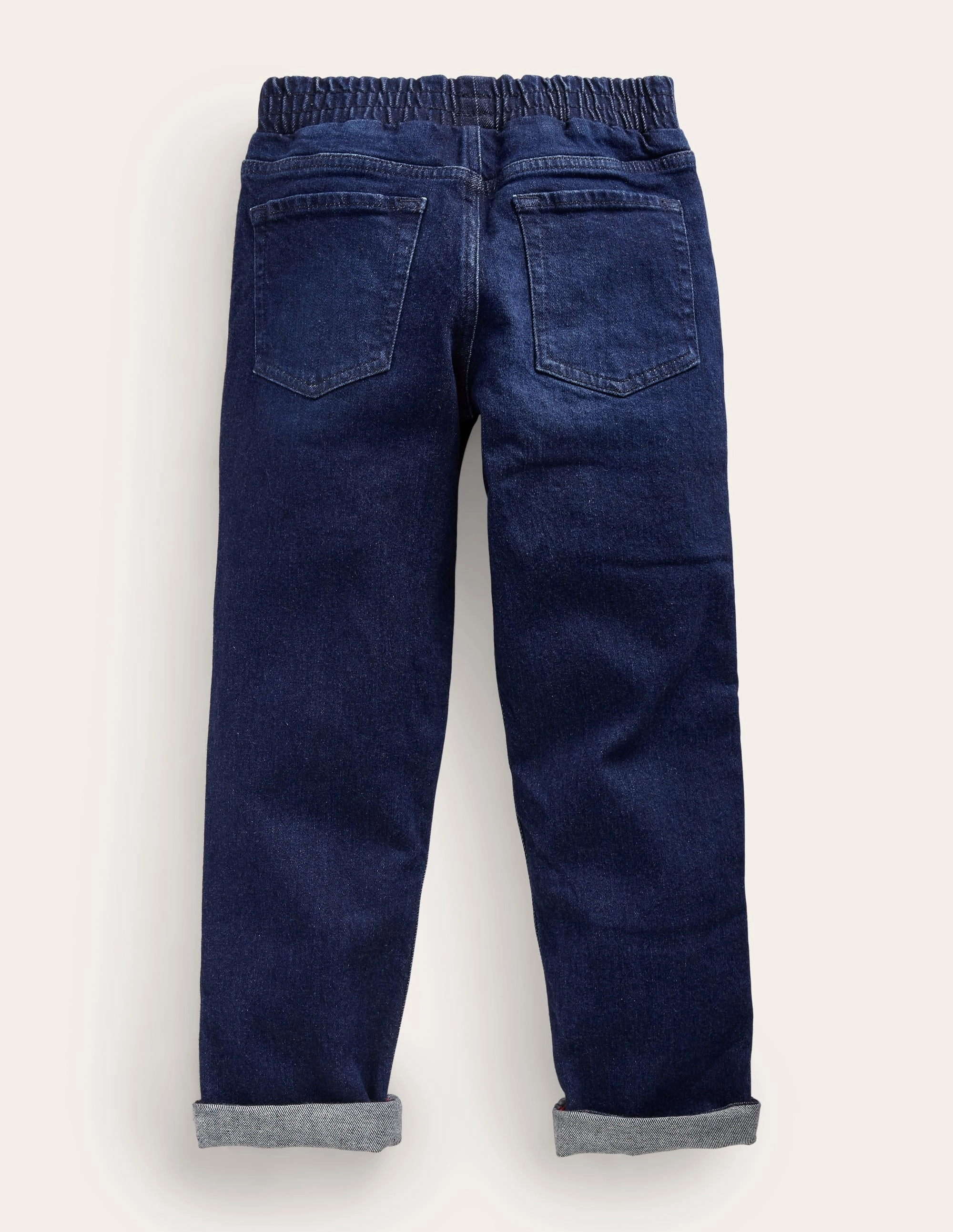 Pull-On Jeans-Dark Wash Yoga Ready
