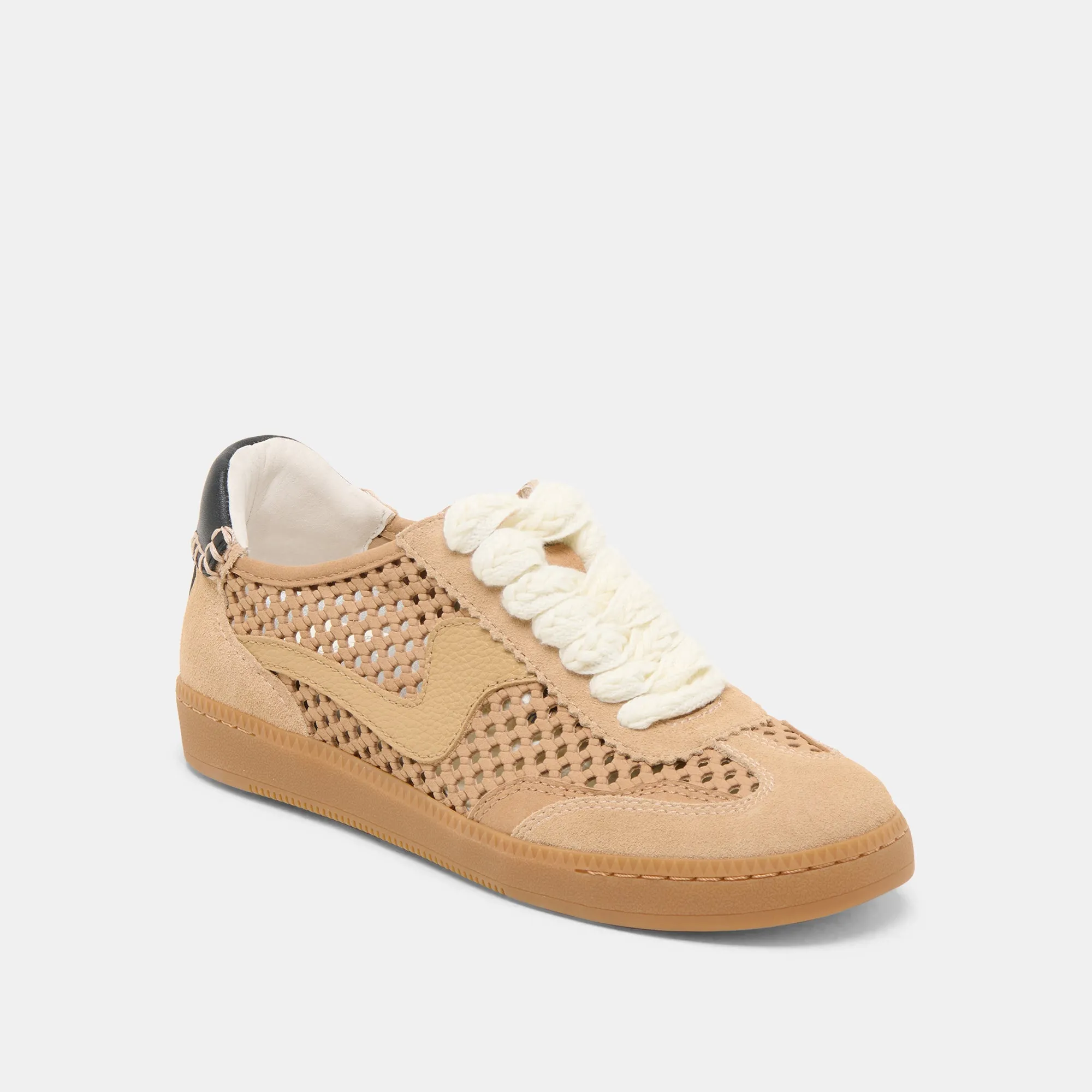 NOTICE SNEAKERS BAMBOO PERFORATED NUBUCK Premium Quality Toe Cap