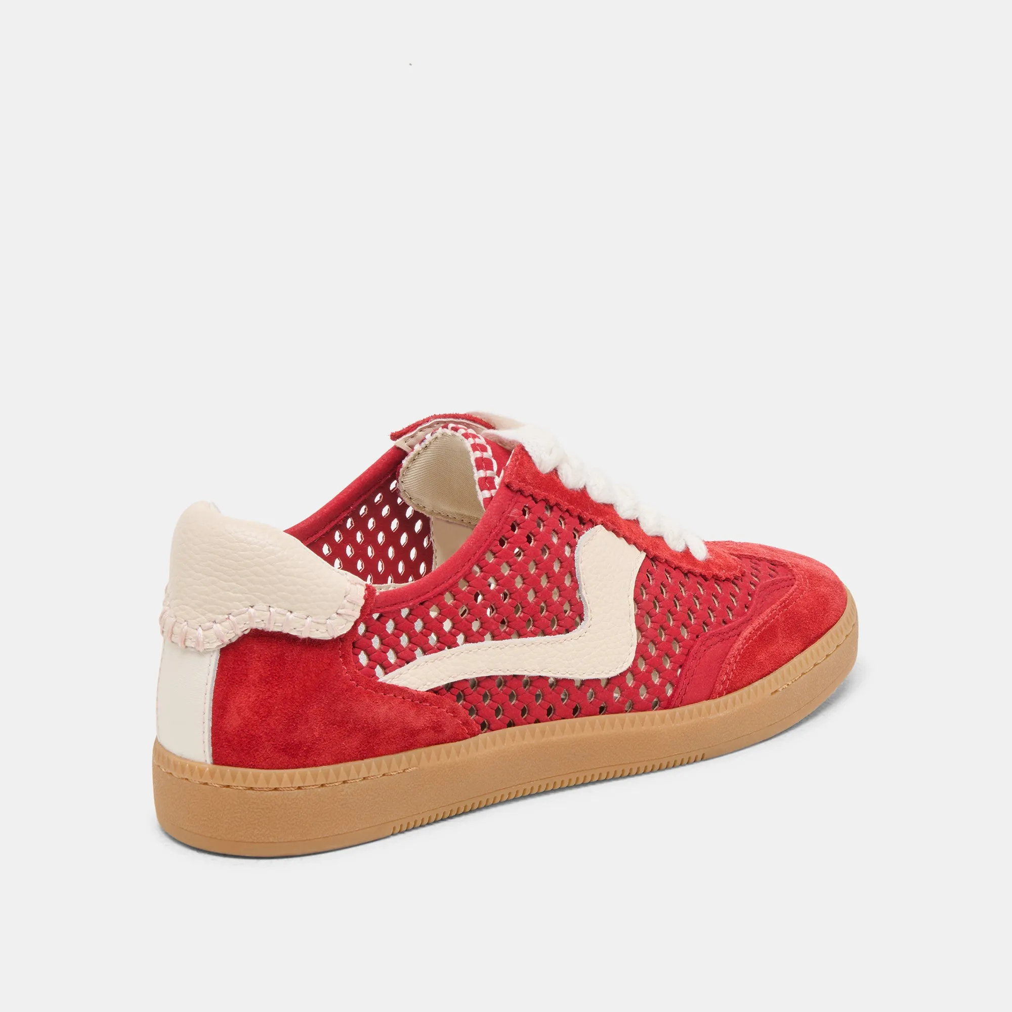 NOTICE SNEAKERS CHERRY PERFORATED NUBUCK Neutral Stability Base