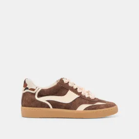 NOTICE SNEAKERS CHOCOLATE CORDUROY Comfort Upper Material