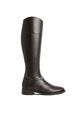 Octavia - Mahogany Leather Flexible Frame Urban Traveler