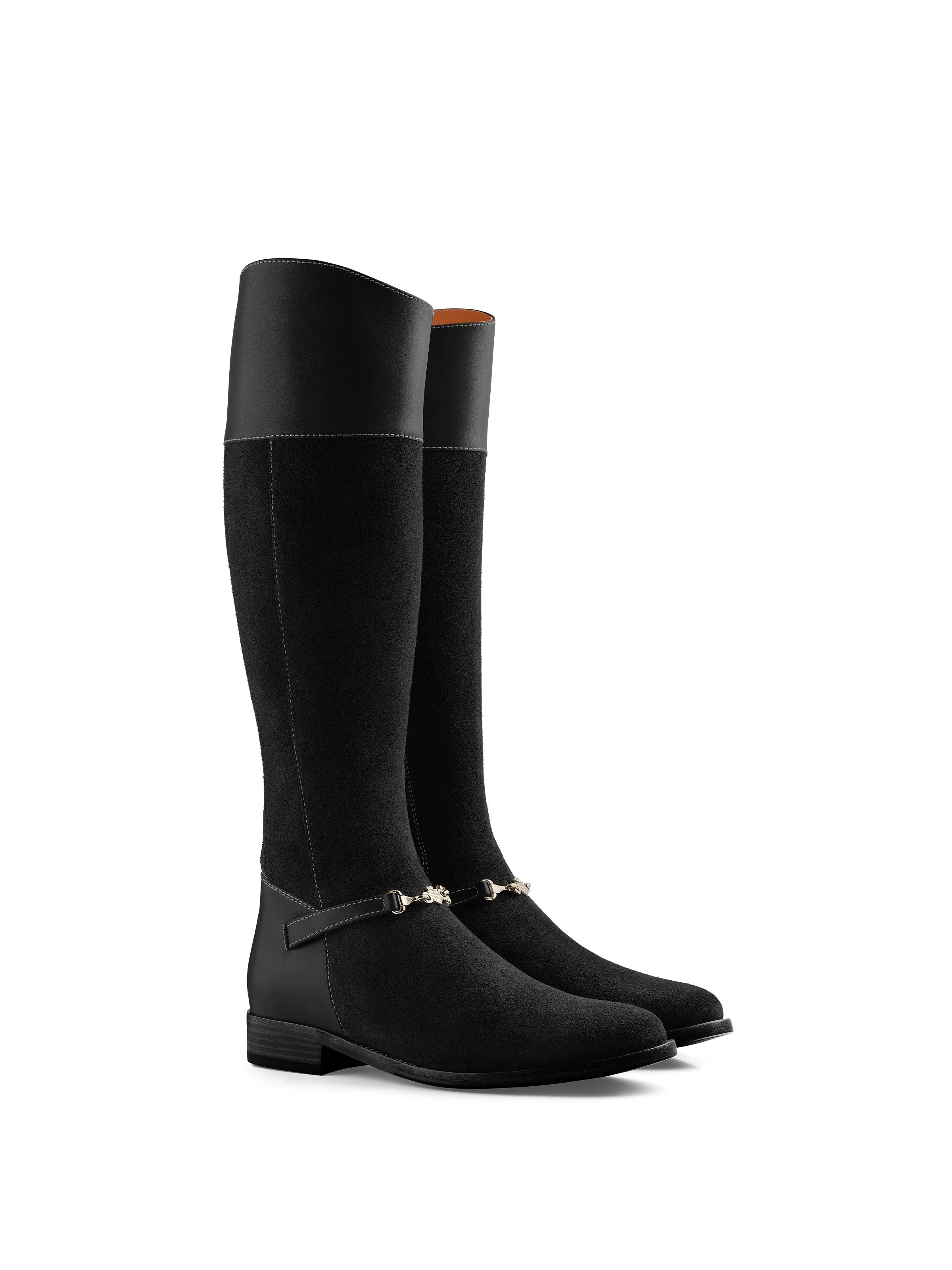 Heavy Use Grey Storm Octavia (Regular Fit) - Black Suede