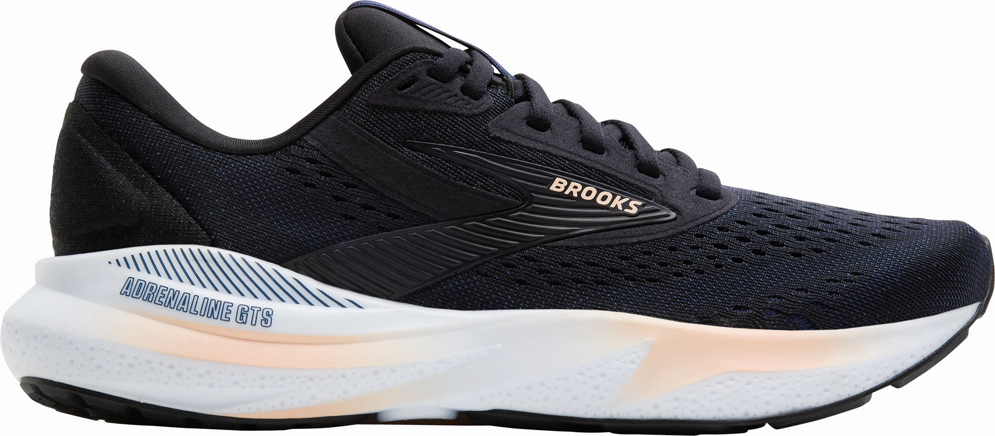 Brooks Adrenaline GTS 24 Womens Running Shoes - Black SyntheticLeather grass - surface running shoes