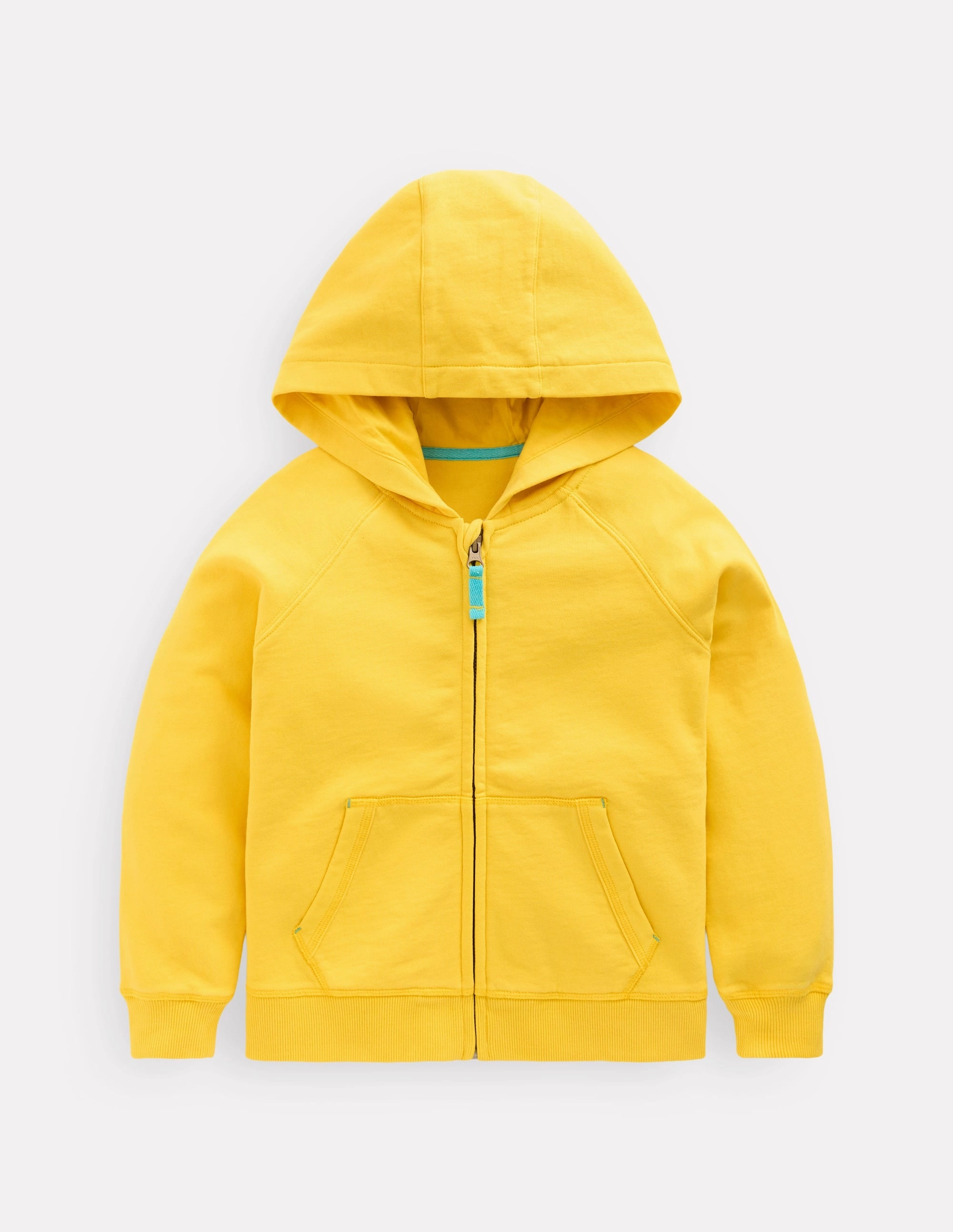 Garment Dye Zip Up Hoodie-Passionfruit Light Stretch Layered Comfort