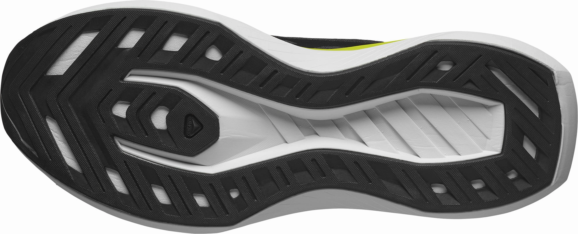 Ventilation Channel Design Lightweight Midsole Technology Salomon DRX Bliss 2 Mens Running Shoes - Black