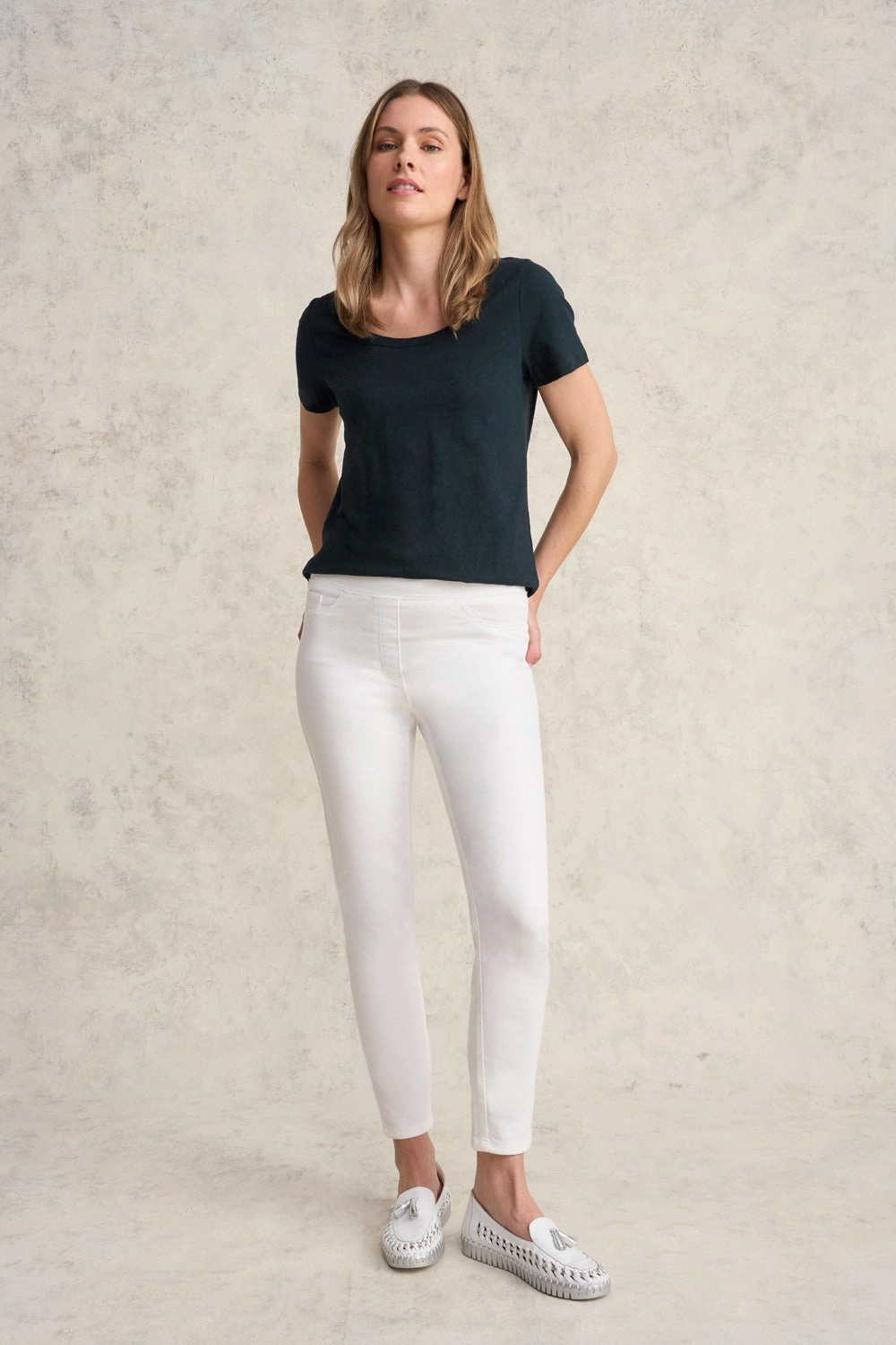 Organic Cotton T-Shirt - Ink AbrasionResistant Surface Knit Fabric Technology