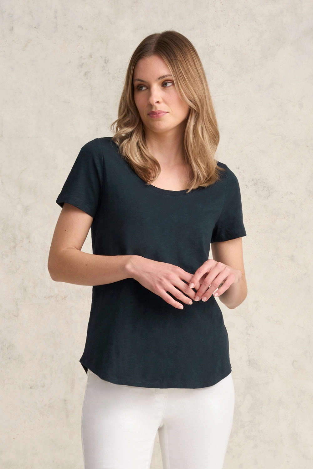 Organic Cotton T-Shirt - Ink Tubular Body Construction