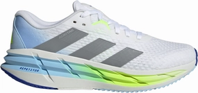 adidas Adistar 3.0 Mens Running Shoes - White Hyperlock Heel Counter Motion Contour