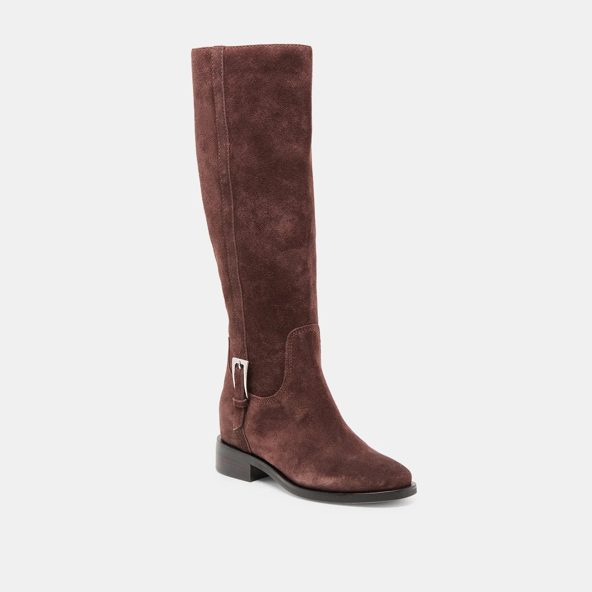 Minimal Design Protective Finish Hiking Trails KILIAN H2O WIDE CALF BOOTS MAHOGANY SUEDE