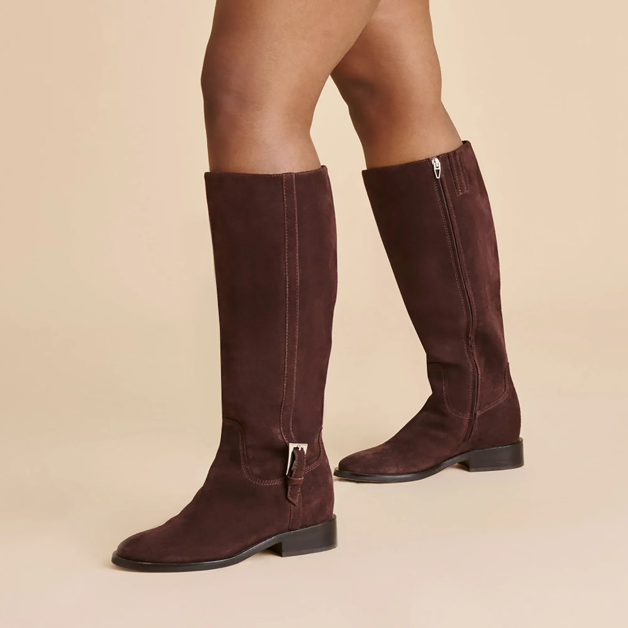 Perfect Fit Quick Drying Stylish Explorer KILIAN H2O WIDE CALF BOOTS MAHOGANY SUEDE