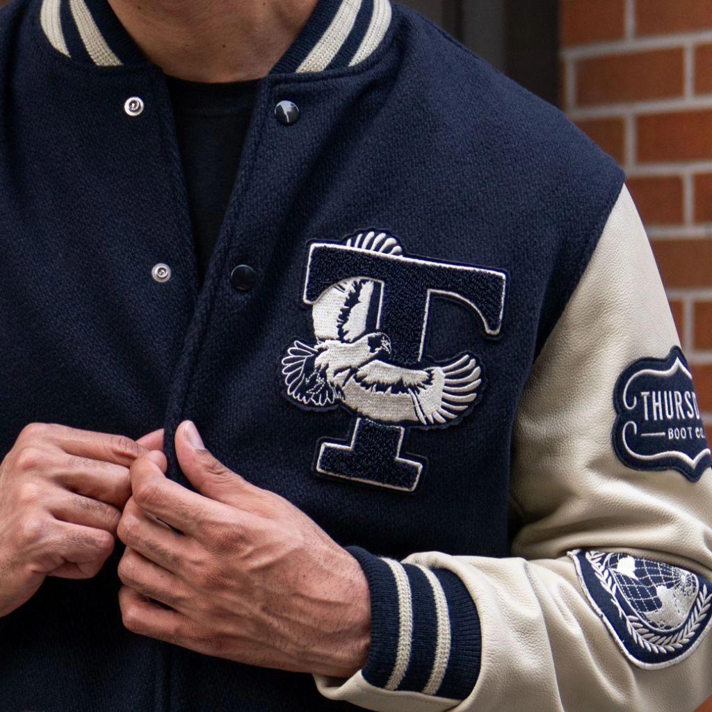 Varsity Jacket | Navy 10 Year suitable for indoor activities