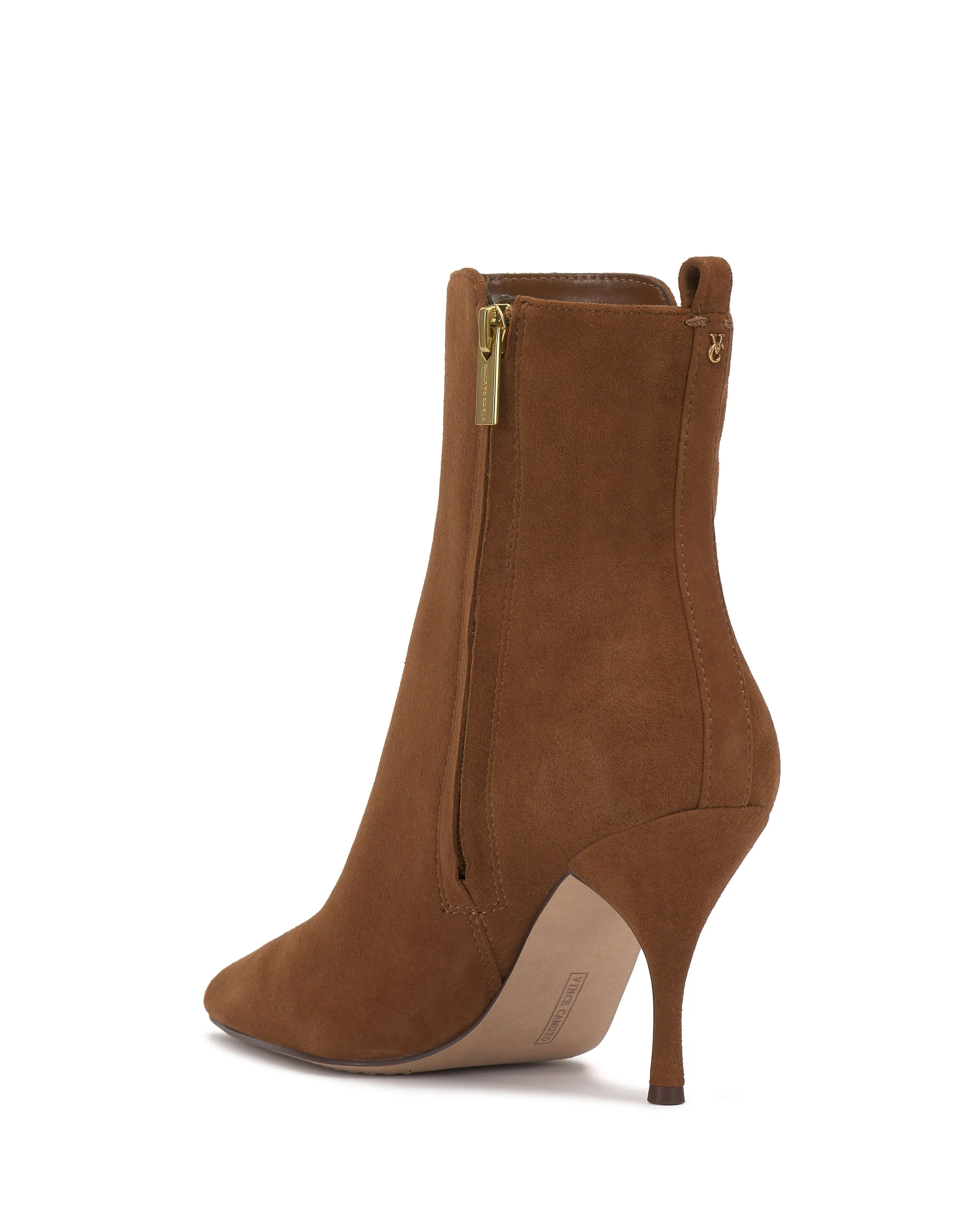 Poise Ankle Bootie Block Heel