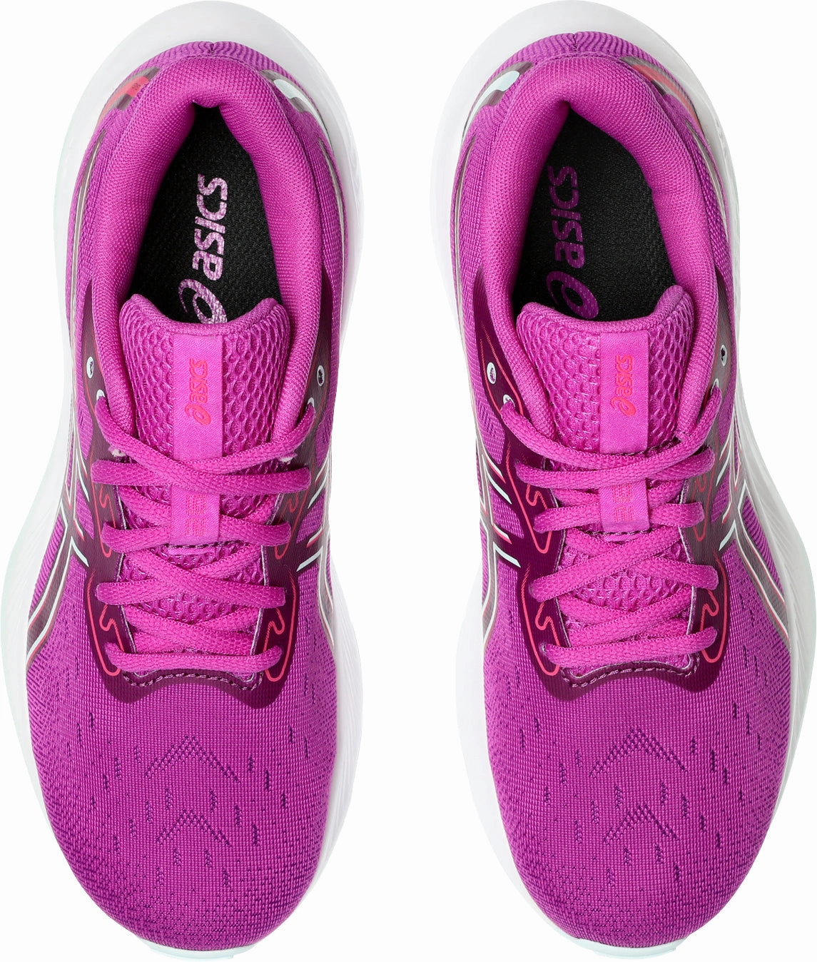 Durable Mesh Vamp Shock - absorbing foam Asics Gel Cumulus 26 GS Junior Running Shoes - Pink