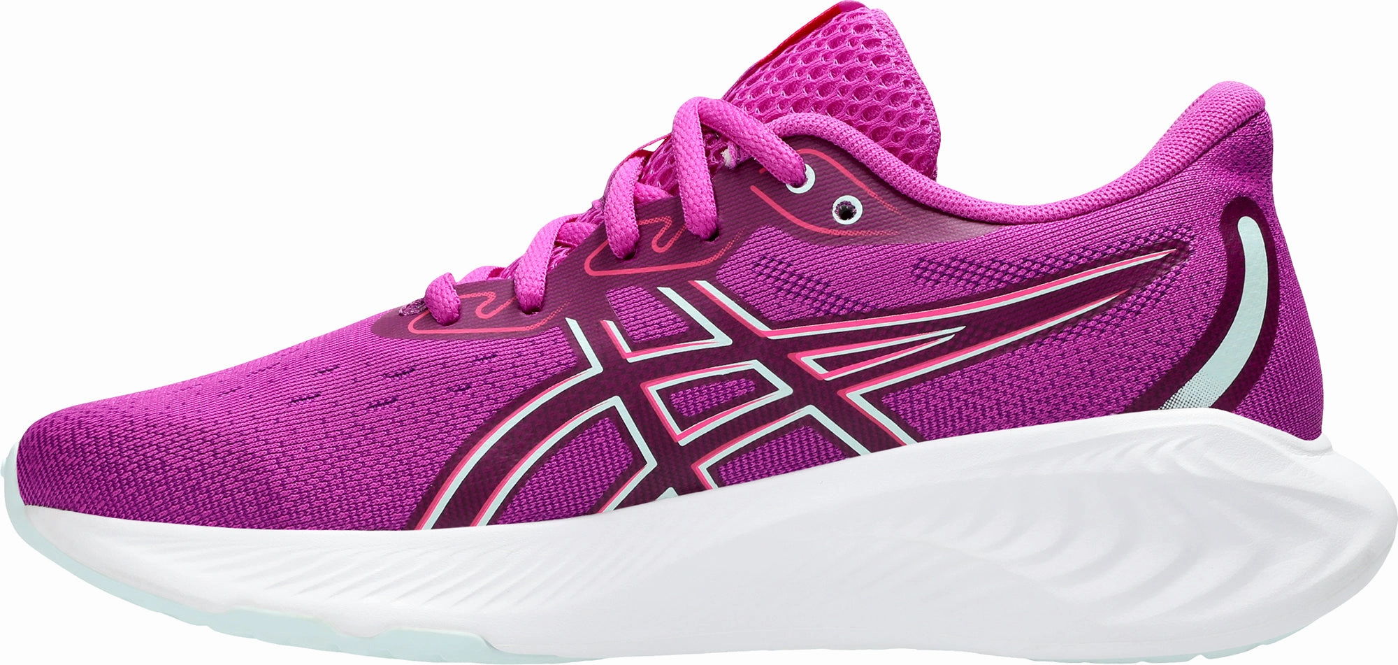 treadmill - running Asics Gel Cumulus 26 GS Junior Running Shoes - Pink