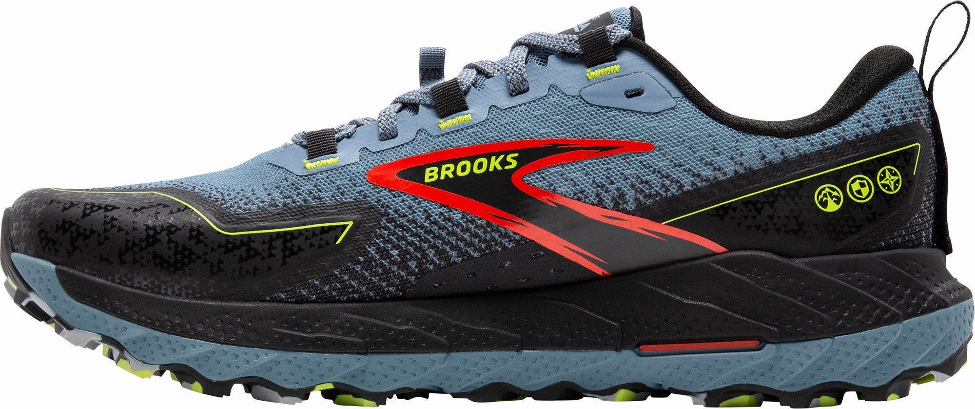 Brooks Cascadia 18 Mens Trail Running Shoes - Blue high - tech running High - end