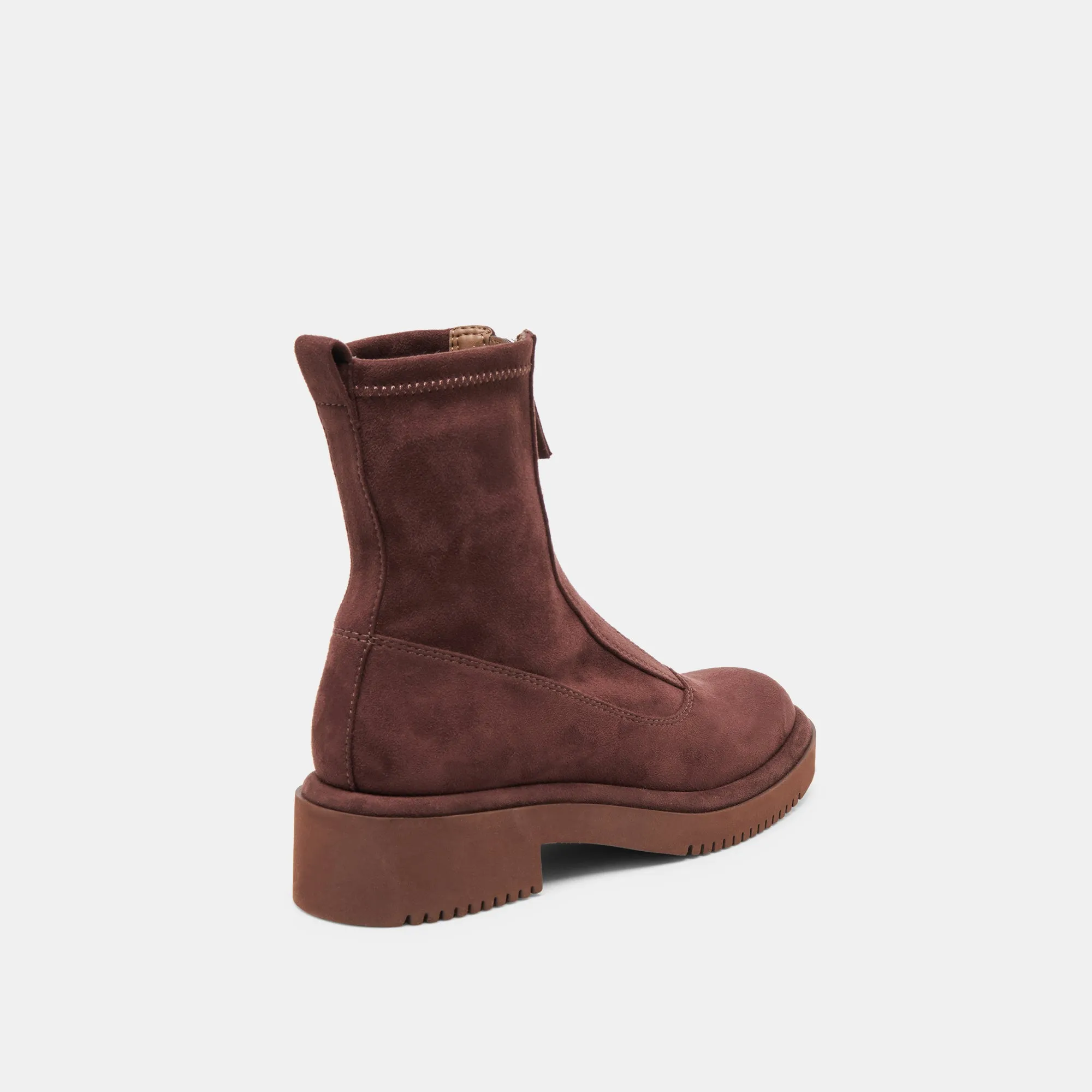 Nylon Material SHANTE BOOTS MAHOGANY STELLA SUEDE